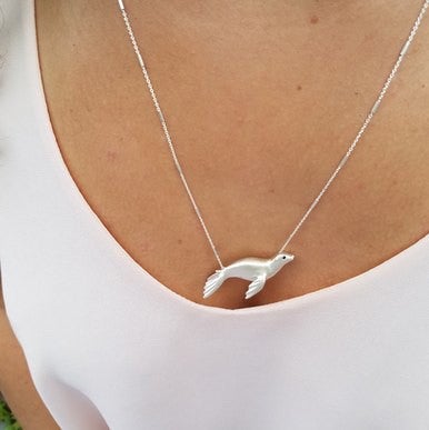 Sea lion necklace online